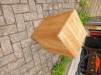 Nachtkastjes,  houten boxen, binnen/buiten met draaggreep, Ophalen of Verzenden