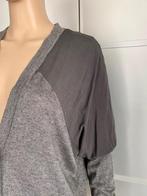 H313 Nieuw: Summum maat M=38/40 lang vest vestje grijs, Kleding | Dames, Maat 38/40 (M), Summum, Nieuw, Ophalen of Verzenden