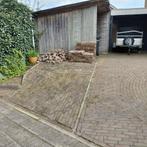 Gebakken dikformaten 62m2, Tuin en Terras, Gebruikt, Ophalen of Verzenden, Klinkers, 10 m² of meer