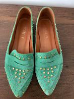 Groene Notre-V Loafers - Maat 38, Ophalen of Verzenden, Zo goed als nieuw, Groen, Instappers