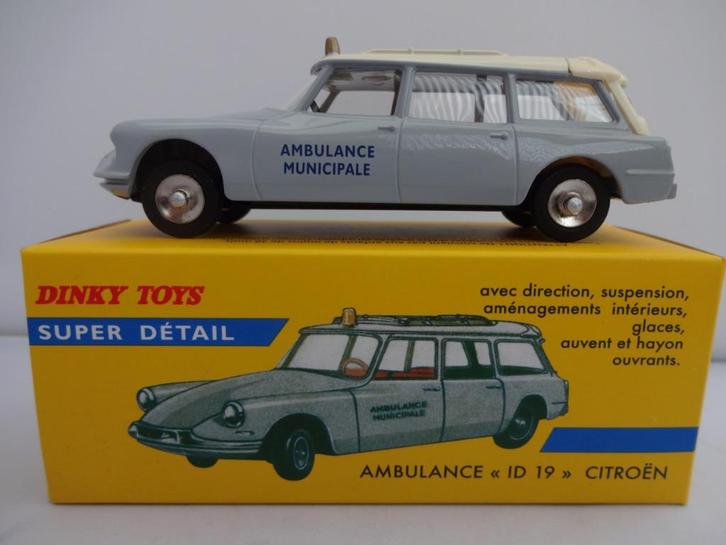 Citroen ID 19 Break Ambulance nr: 556 van Dinky Toys 1/43, Hobby en Vrije tijd, Modelauto's | 1:43, Nieuw, Auto, Dinky Toys, Ophalen of Verzenden