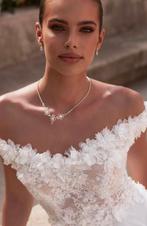 Romantische nieuw en goedkope betaalbare trouwjurk, Ophalen, Nieuw, Wit, Trouwjurk