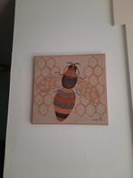Geborduurd schildeij, Minder dan 50 cm, Ophalen of Verzenden, Zo goed als nieuw, Schilderij