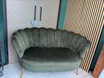 Velvet groen bankje, Ophalen, Tweepersoons, Zo goed als nieuw, Minder dan 150 cm