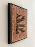 Havana Lines in Rust - Handgemaakt Kunstwerk, Ophalen of Verzenden