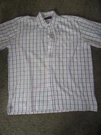Sportief geruit overhemd korte mouw, maat 41, Kleding | Heren, Overhemden, Ophalen of Verzenden, Gedragen, Blauw, Halswijdte 41/42 (L)