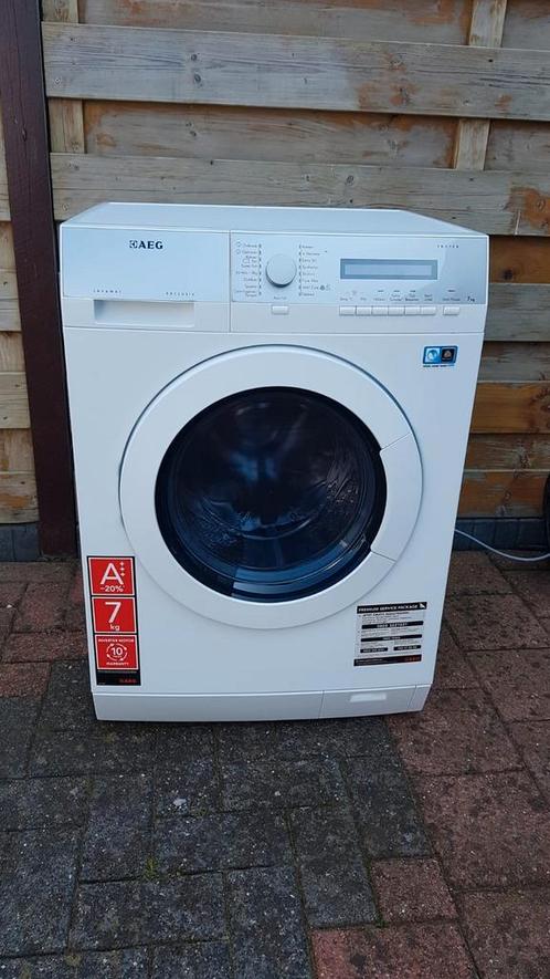Prachtige, AEG Wasmachine 7KG A+++ in top staat, Witgoed en Apparatuur, Wasmachines, Zo goed als nieuw, Voorlader, 8 tot 10 kg