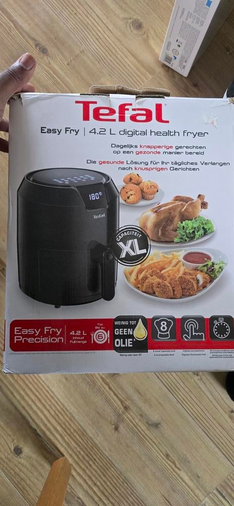 Tefal Easy Fry - Gezond frituren!, 4 liter of meer, Ophalen of Verzenden, Nieuw, Uitneembare binnenpan