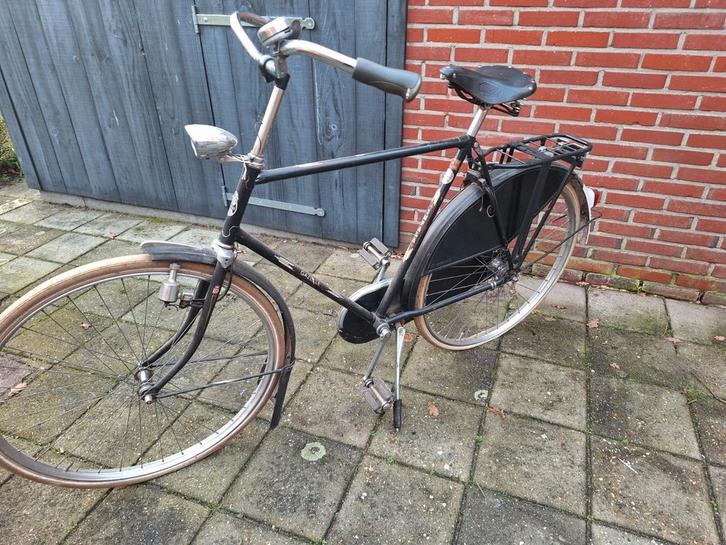 Oude Gazelle fiets - Klassieker!, Fietsen en Brommers, Fietsonderdelen, Gebruikt, Oldtimer, Overige typen, Ophalen of Verzenden