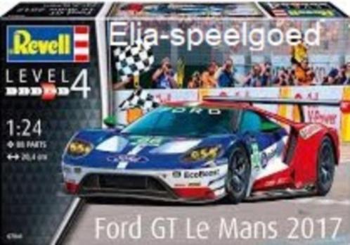 Modelbouw Revell FORD GT- 2018 LE Mans 7041 1:24 modelauto, Hobby en Vrije tijd, Modelauto's | 1:24, Nieuw, Auto, Revell, Ophalen of Verzenden