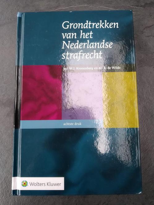 Grondtrekken van het Nederlands strafrecht, Boeken, Studieboeken en Cursussen, Zo goed als nieuw, Ophalen of Verzenden