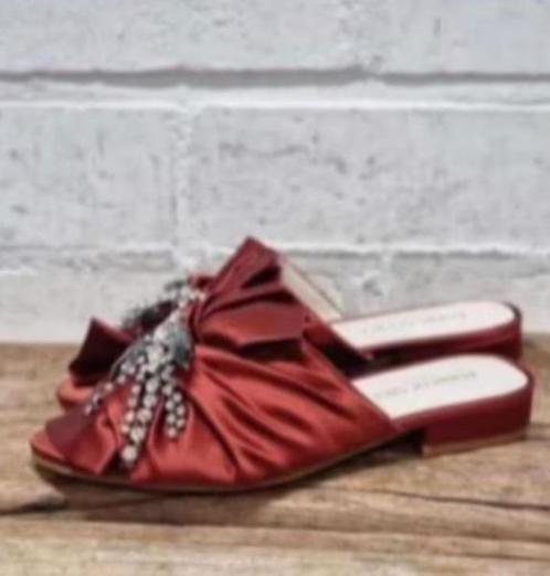 Kenneth Cole - Prachtige muiltjes instappers maat 36 - Nieuw, Kleding | Dames, Schoenen, Nieuw, Instappers, Rood, Ophalen of Verzenden