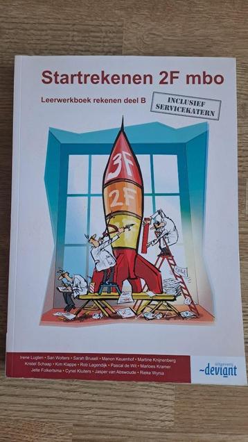 Startrekenen 2F mbo deel A+B leerwerkboeken beschikbaar voor biedingen