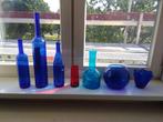 7  glas objecten, Huis en Inrichting, Woonaccessoires | Vazen, Glas, Zo goed als nieuw, 50 tot 75 cm, Verzenden