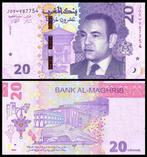 Marokko 2023, 1 biljet van 20 Dirham (UNC), Postzegels en Munten, Bankbiljetten | Afrika, Verzenden, Overige landen, Los biljet