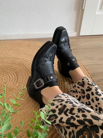 Laredo lage bikerboots 38 39 western boots enkellaarsjes beschikbaar voor biedingen