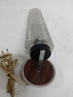 Wandlamp bruin, chroom en zwart met glazen kap, Ophalen of Verzenden, 'T Olde Gre-j, Info@toldegrej.nl, Endepoelstraat 20f Didam