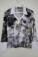 Blouses Merk Verse Maat 40 Kleur Wit met Zwart., Maat 38/40 (M), Wit, Ophalen of Verzenden, Zo goed als nieuw