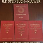 Set autoboeken “De Automobiel” G.F. Steinbuch (Kluwer) + Wer, Boeken, Ophalen of Verzenden, Gelezen, Algemeen