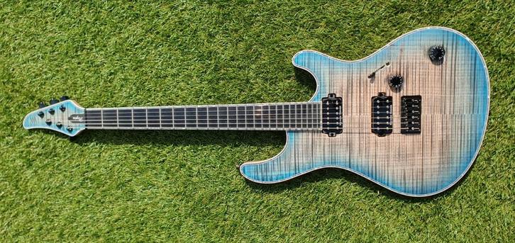 Mayones Regius 6 - 4A Flamed Maple, Muziek en Instrumenten, Snaarinstrumenten | Gitaren | Elektrisch, Zo goed als nieuw, Solid body