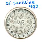 OOSTENRIJK 25 SCHILLING 1973 TOP ZILVER, Ophalen of Verzenden, Oostenrijk, Zilver