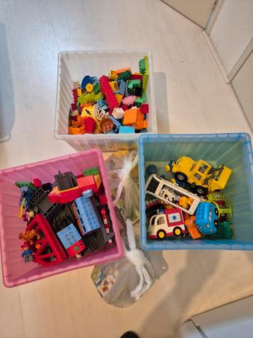 Grote Partij Duplo met Trein en Rails beschikbaar voor biedingen