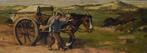Schilderij schelpenvisser  J.Holtrop gesigneeerd., Antiek en Kunst, Verzenden