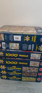 Van Haasteren commic puzzels 1000 en 500 stukjes, Ophalen of Verzenden, 500 t/m 1500 stukjes, Zo goed als nieuw, Legpuzzel