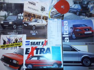Seat brochures/folders Ibiza Marbella Altea Fura Ronda Malag beschikbaar voor biedingen
