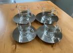 Kopjes espresso Nespresso View met handvat 2 stuks, Verzamelen, Glas en Borrelglaasjes, Ophalen of Verzenden, Zo goed als nieuw