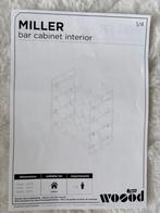 Bar cabinet interieur voor wijnglazen - nieuw, Huis en Inrichting, Ophalen, 15 tot 25 flessen, Nieuw, Metaal