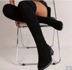 Overknee laarzen, Kleding | Dames, Schoenen, Hoge laarzen, Zwart, Nieuw, Ophalen of Verzenden