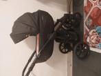 Kinderwagen zwart met gouden details, Kinderen en Baby's, Kinderwagens en Combinaties, Ophalen of Verzenden, Zo goed als nieuw