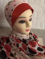 Hoofddoek met sjaal - diverse kleuren / print, Kleding | Dames, Mutsen, Sjaals en Handschoenen, Ophalen of Verzenden, Zo goed als nieuw