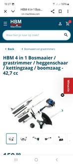 HBM 4 in 1 motor bosmaaier, Ophalen of Verzenden, Zo goed als nieuw, Overige soorten
