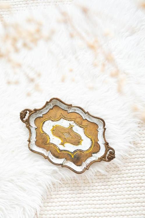 Florentijns dienblad, Huis en Inrichting, Woonaccessoires | Dienbladen, Ophalen of Verzenden