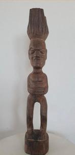 Zeldzaam tribal art houten beeld Indonesië vermoedelijk Nias, Ophalen of Verzenden