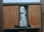Mahjong set van bamboe en been in zeer mooie staat, Ophalen of Verzenden, Gebruikt