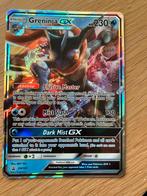 Pokémon kaart Greninja GX, Hobby en Vrije tijd, Verzamelkaartspellen | Pokémon, Verzenden, Zo goed als nieuw, Losse kaart