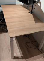 Kwalitatief verstelbaar bureau 160cm breed, Huis en Inrichting, Bureaus, Ophalen, In hoogte verstelbaar, Zo goed als nieuw, Bureau