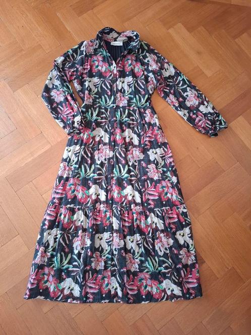Nieuwe jurk, Pom Amsterdam,  38, Kleding | Dames, Jurken, Nieuw, Maat 38/40 (M), Blauw, Onder de knie, Ophalen of Verzenden