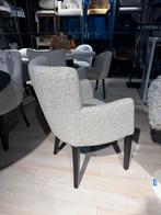 6 Unieke Geweven Stoffen Stoelen - Zandkleur, Overige kleuren, Nieuw, Ophalen of Verzenden, Stof