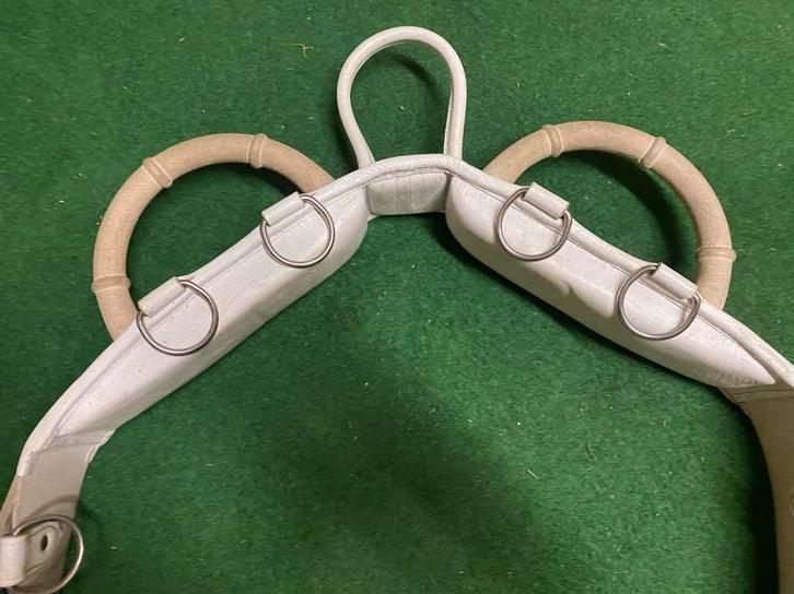 Voltige singel cob/full, Dieren en Toebehoren, Paarden en Pony's | Hoofdstellen en Tuigage, Zo goed als nieuw, Recreatie, Ophalen of Verzenden