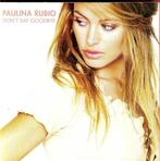 cd-single van Paulina Rubio - Don't say goodbye, Verzenden, Zo goed als nieuw, Pop
