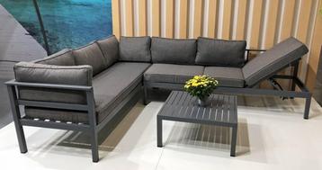 Aluminium Loungeset met Verstelbare Zitting beschikbaar voor biedingen