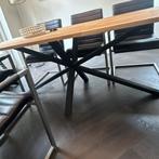 Tafelpoot Kruispoot, Huis en Inrichting, Tafels | Eettafels, Ophalen, Gebruikt, 100 tot 150 cm, Vijf personen of meer
