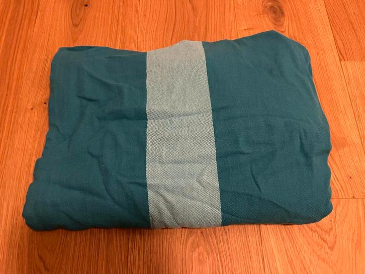 Turquoise Baby Draagzak - Natuurlijk Materiaal, Huis en Inrichting, Woonaccessoires | Kussens, Zo goed als nieuw, Overige kleuren