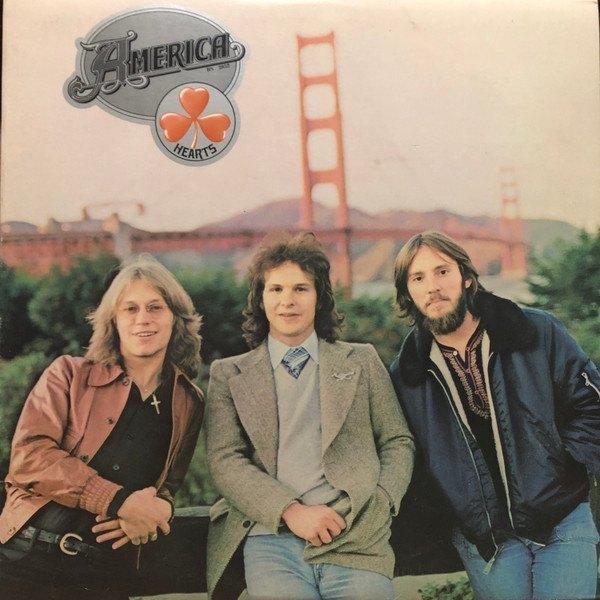 lp,America – Hearts, Cd's en Dvd's, Vinyl | Rock, Ophalen of Verzenden, Gebruikt, 12 inch, Poprock
