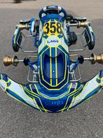 OTK LN KART (custom livery) + ROTAX MAX SENIOR PAKKET, Sport en Fitness, Karting, Ophalen of Verzenden, Zo goed als nieuw, Kart