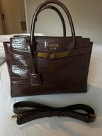 Guess krokodillen enisa tas bruin leer handtas GUESS, Sieraden, Tassen en Uiterlijk, Tassen | Damestassen, Ophalen of Verzenden